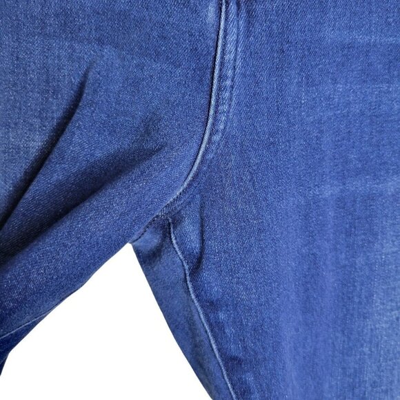Soft Surroundings Sz 14 The Ultimate Girlfriend Medium Wash Hi-Rise Denim Jeans - Picture 4 of 11